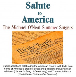 Michael O'Neal Summer Singers
